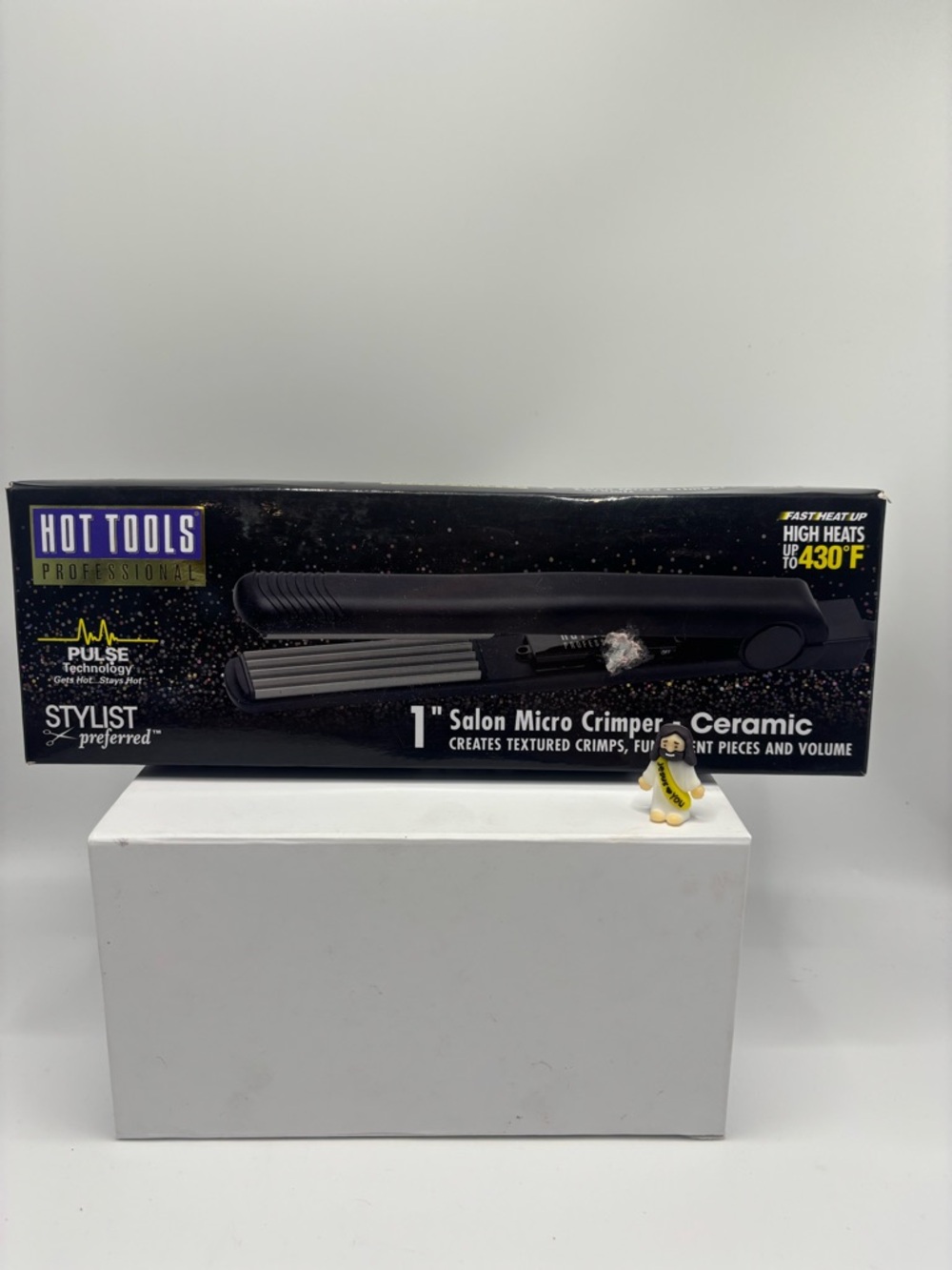 Hot Tools 1" Salon Micro Crimper Ceramic Hair Crimper - Black